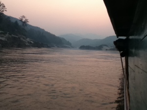 Mekong River from the boat